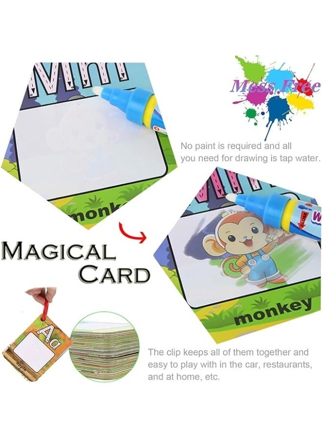 26-Letter Color Drawing Cards Children’s Magic Graffiti Learning Toys - Image 5