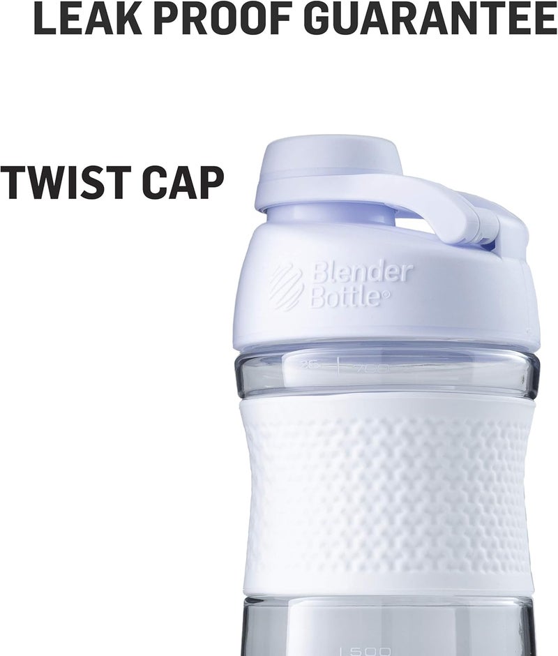 BlenderBottle SportMixer Shaker Bottle Perfect for Protein Shakes and Pre Workout 28Ounce Navy - Image 5