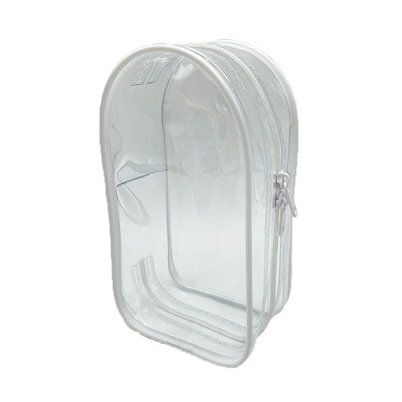 Labbu Protective PVC Clear Baby Carrier Bag - Cute Dustproof Hanging  Organizer - Image 2