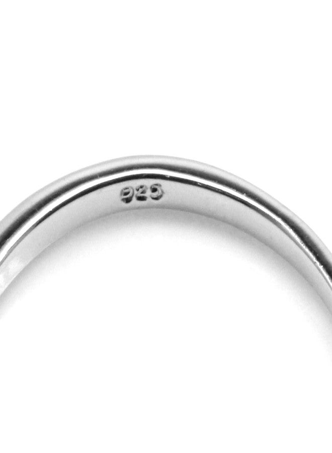 Silvershake 5 Stone Extra Petite Natural Peridot White Gold Plated 925 Sterling Silver Ring Size 6 - Image 5