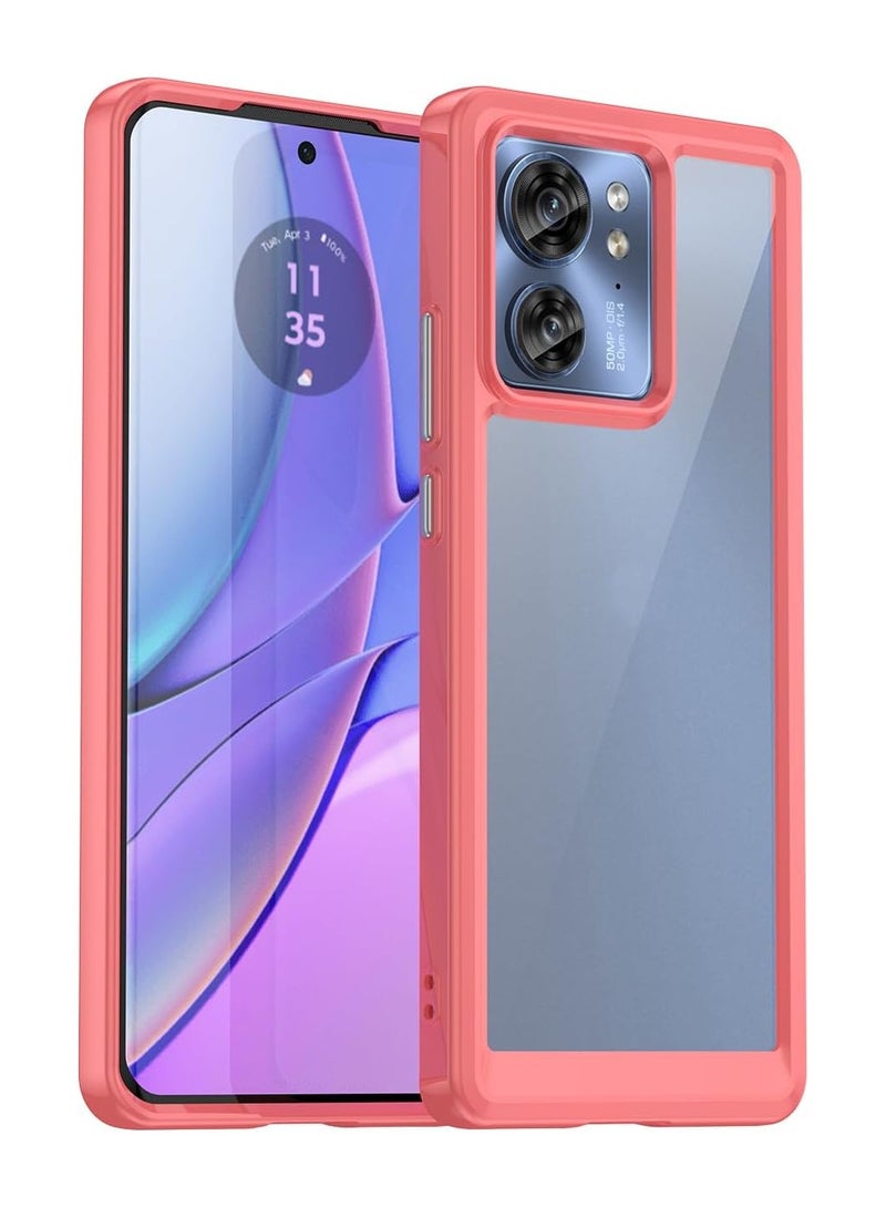 general Compatible with Motorola Edge 40 Case, No Yellowing Military Grade Drop Protection Thin Flexible Silicone TPU Shockproof Protective Slim Fit Phone Cover for Moto Edge 40 - Image 1
