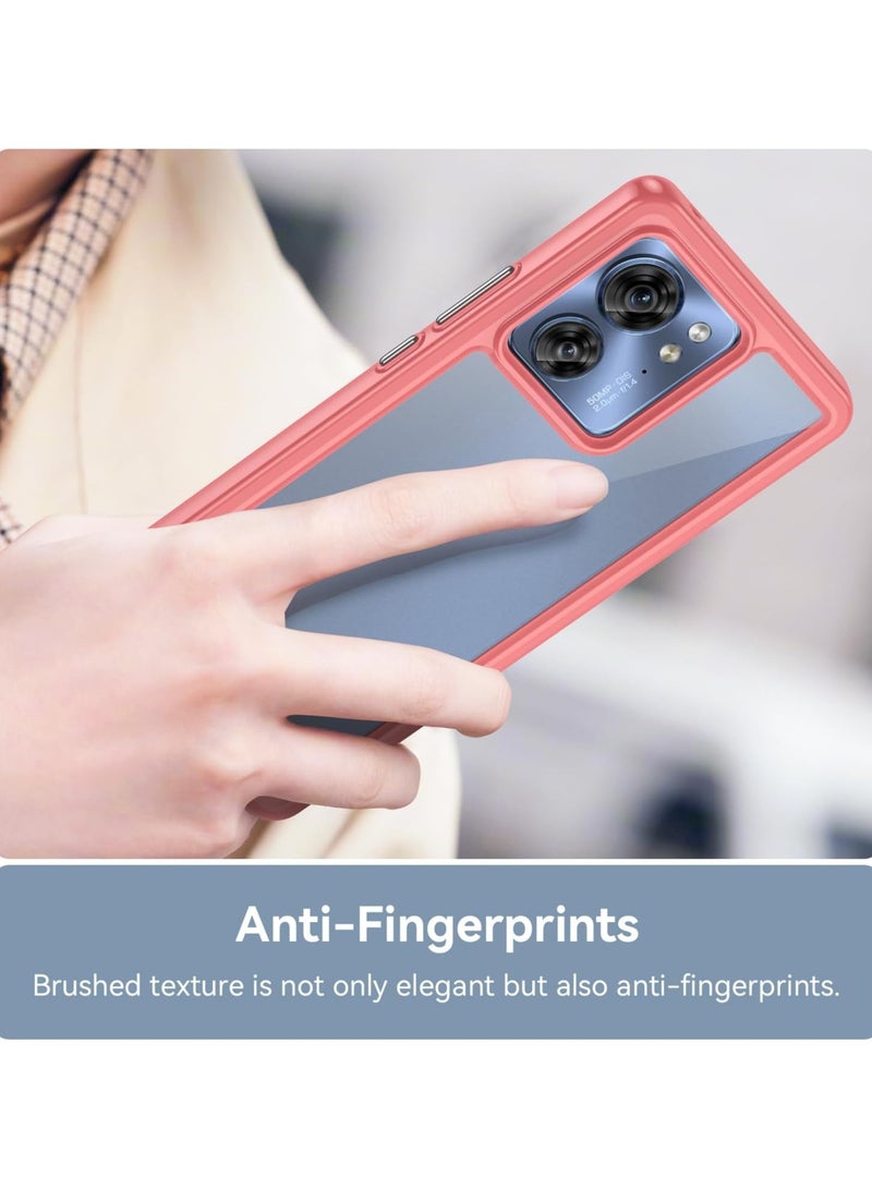 general Compatible with Motorola Edge 40 Case, No Yellowing Military Grade Drop Protection Thin Flexible Silicone TPU Shockproof Protective Slim Fit Phone Cover for Moto Edge 40 - Image 3