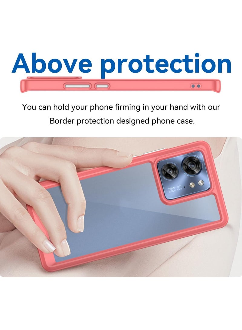 general Compatible with Motorola Edge 40 Case, No Yellowing Military Grade Drop Protection Thin Flexible Silicone TPU Shockproof Protective Slim Fit Phone Cover for Moto Edge 40 - Image 5