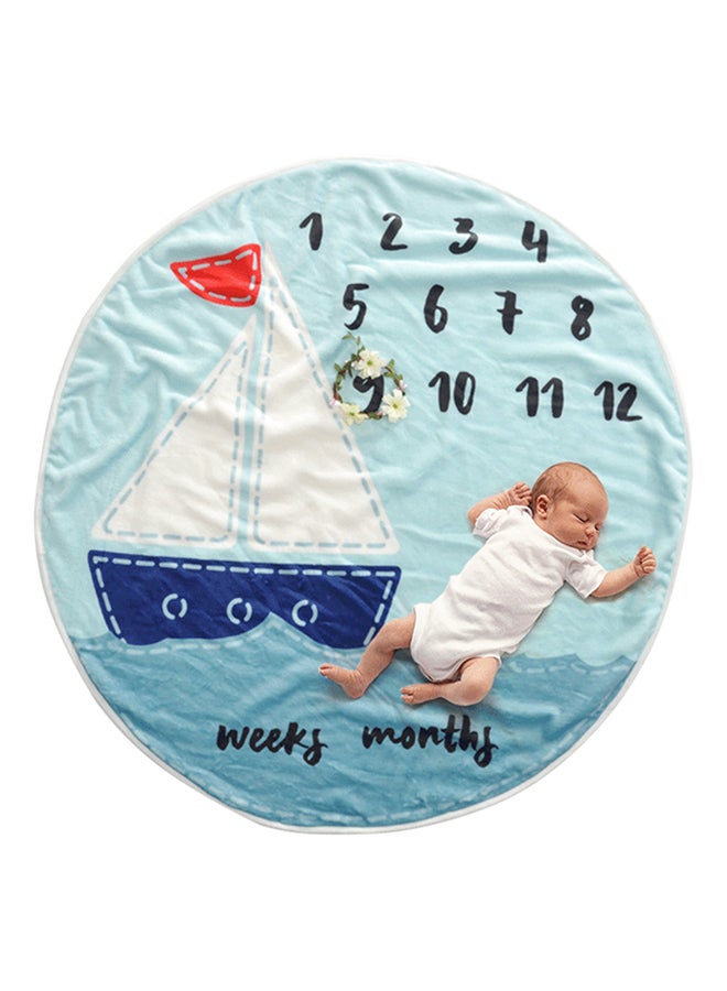 Monthly Milestone Baby Blanket - Image 1