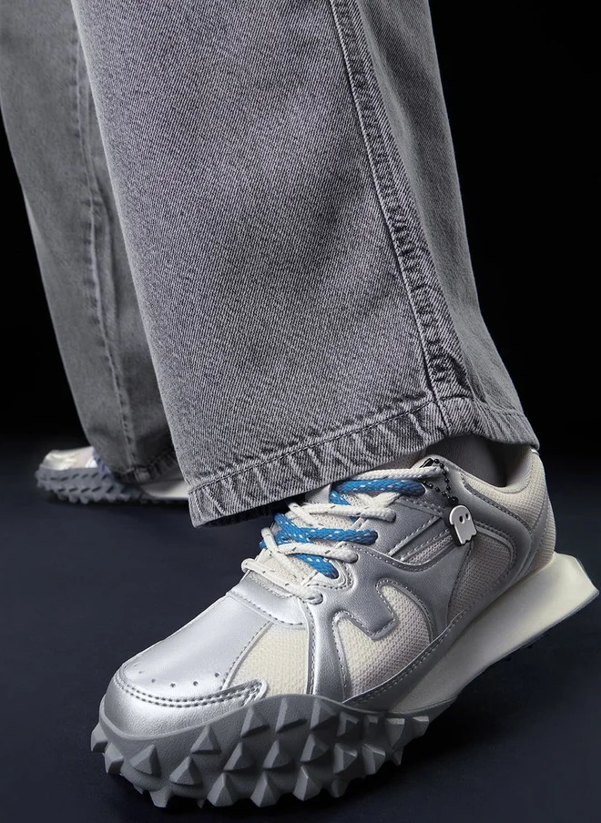 The Souled Store  The Souled Store Women Colourblocked Low Top Sneakers  | Best Price UAE