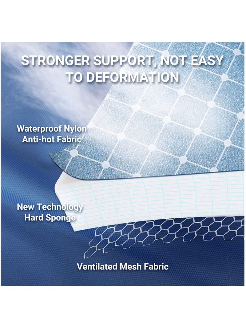 Arabest Garment Steamer Ironing Glove, Waterproof Anti Steam Mitt with Finger Loop, Complete Care Protective Garment Steaming Mitt, Heat Resistant Gloves for Clothes Steamers (Blue) - Image 5