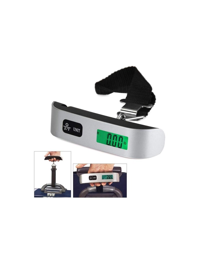 Generic - 50 kg Electronic Scales Portable Bag Travel Suitcase Luggage Digital Display for Precise Measurement of Weight - Image 1