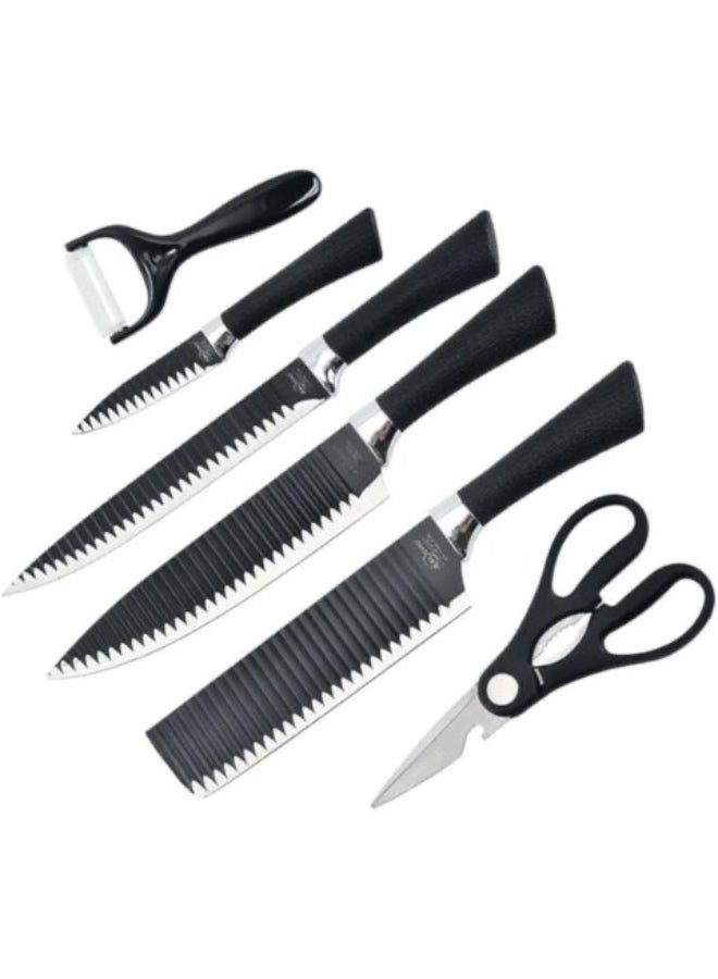 6 piece Ultra sharp kitchen knife set - Image 1