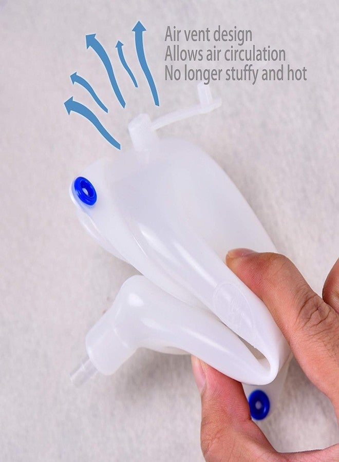 RADIONICS Men Urinary Drainage Bag with Anti Reflux Chamber Medical Easy-Tapped with 2 Bags of 1000 ml - Image 3