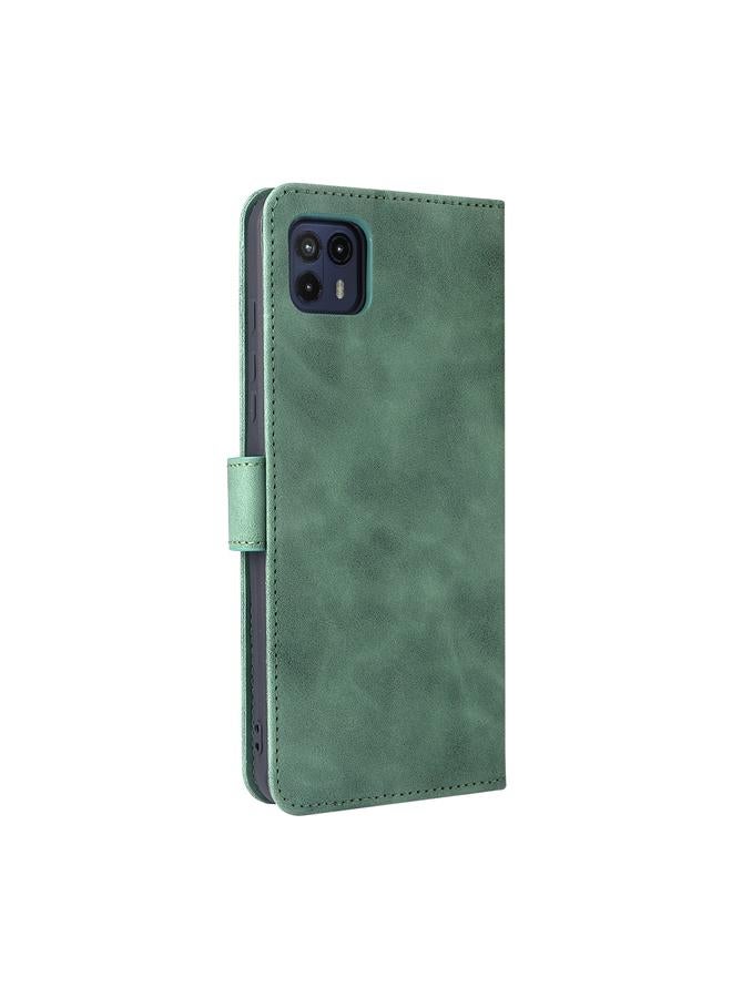 S-TOP Case For Motorola Moto G50 5G Solid Color Skin Feel Magnetic Buckle Horizontal Flip Calf Texture PU Leather Case with Holder & Card Slots & Wallet - Image 3