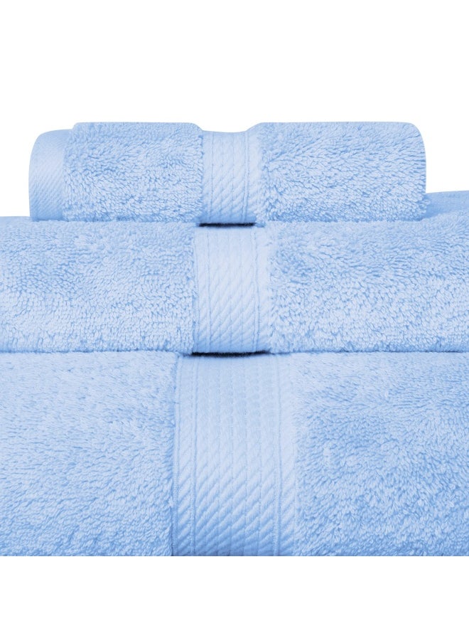 Superior Madison Ts Towel Set 3Pc Light Blue  - Image 4