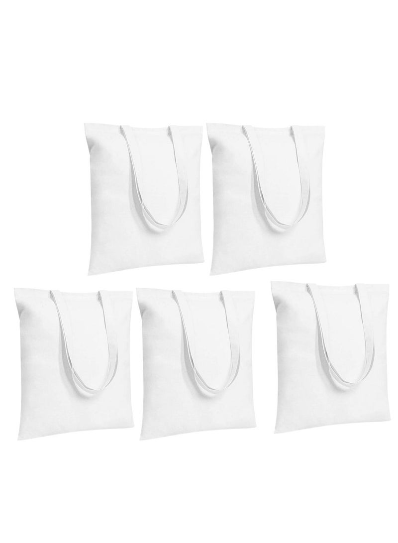 Eco-neutral 5 Piece Eco Friendly Cotton Shopping Bags - Image 1
