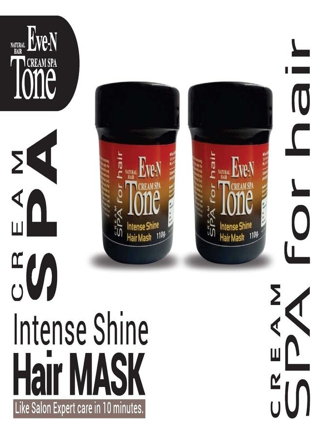 Eve-N Professional Spa Cream For Hair Smoothing,Nourishing helps damaged & dry hair Intense shine hair mask (like salon Expert Care) Pack OF 2 110g - Image 5