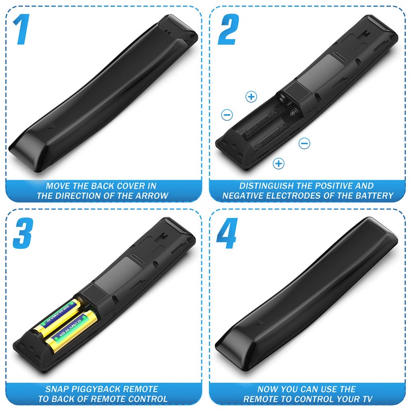 Angrox BN59-01259E Replaced Remote for Samsung-Smart-TV-Remote All Samsung LCD LED HDTV 3D Smart TV Models - Image 4