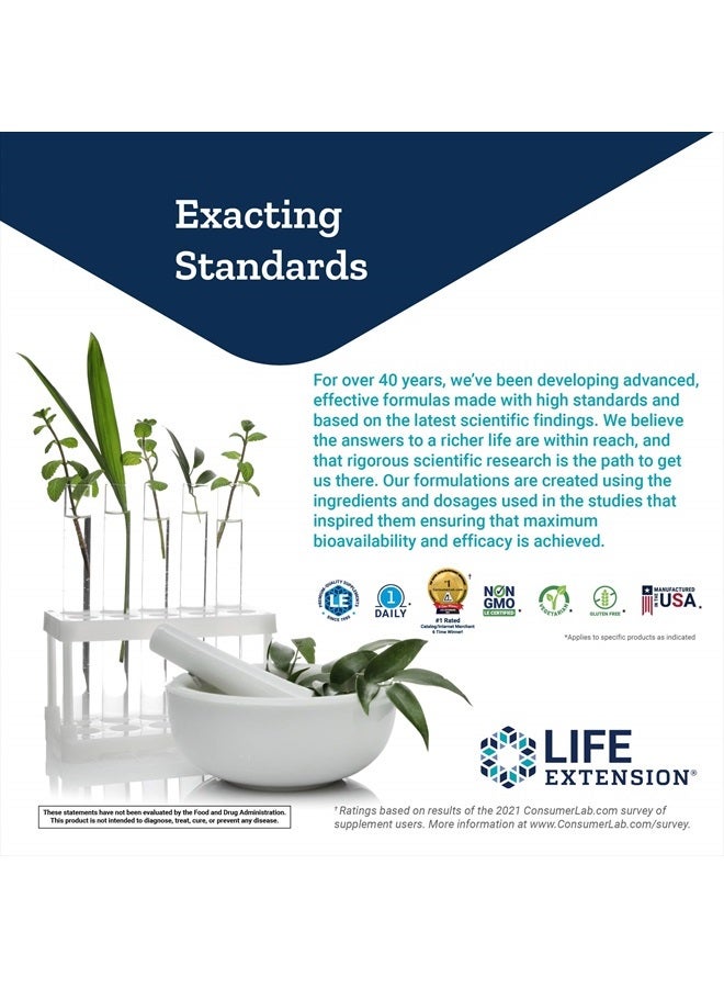 Life Extension Melatonin 500 mcg Sleep & Cellular Health Support – Gluten-Free – Non-GMO – 200 Vegetarian Capsules - Image 5