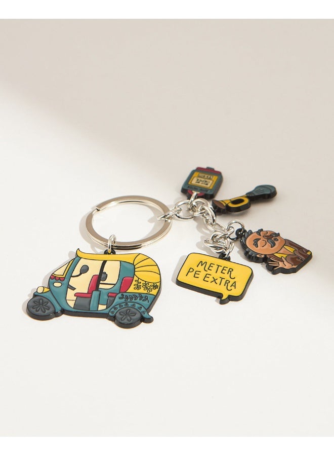 Chumbak Classic Autowalla Enamel Keychain  - Image 2