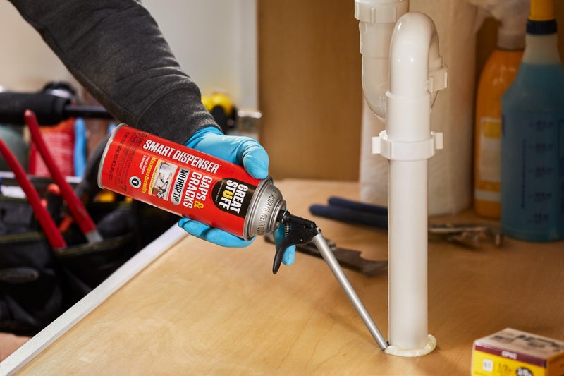 Great Stuff 99108824 Smart Dispenser Gaps & Cracks, Cream, 12 Ounce - Image 4