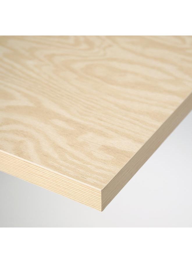 erorex Desk, Lively Pine Effect White, 120X60 Cm  - Image 2