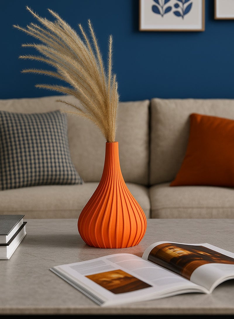 أخوة ثلاثي الأبعاد أناقة الحلزون – مزهرية حلزونية للديكورات العصرية - Image 1