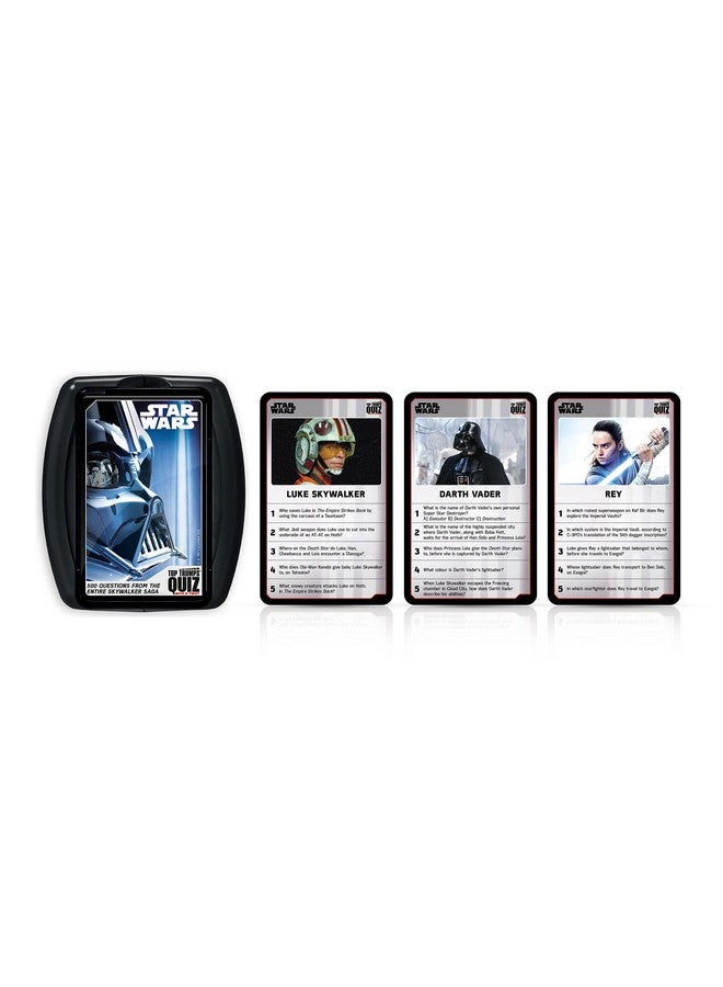 Top Trumps Top Trumps Star Wars Quiz Games - Trivia Quiz - Kids Games - Great Travel Games and Road Trip Games - Trivia Outdoor Games - Family Games for Kids and Adults 2+ Players - Image 4