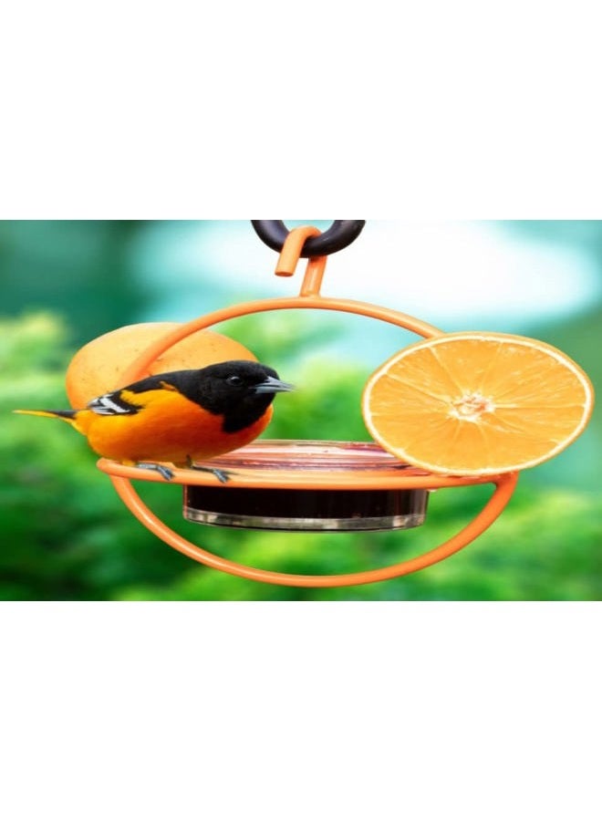 Monarch Abode Hanging Outdoor Oriole Bird Feeder - Image 2