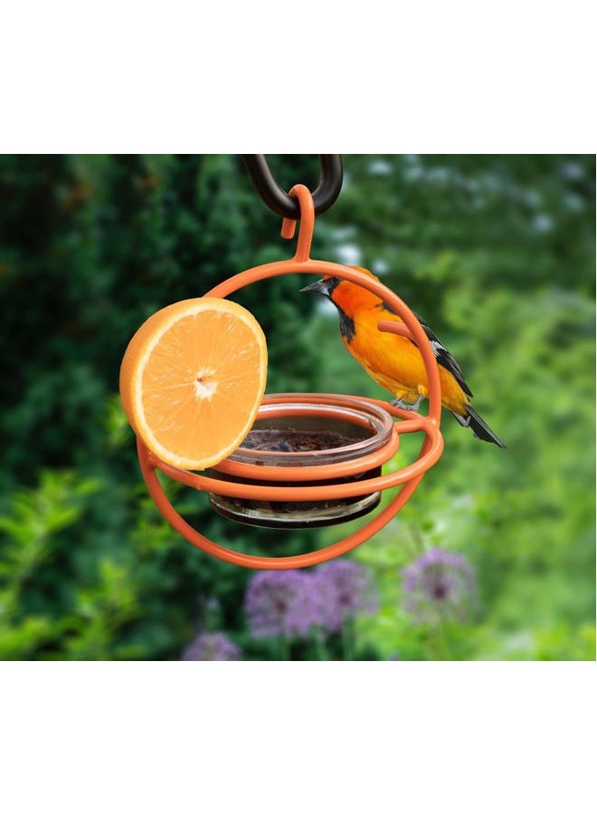 Monarch Abode Hanging Outdoor Oriole Bird Feeder - Image 5
