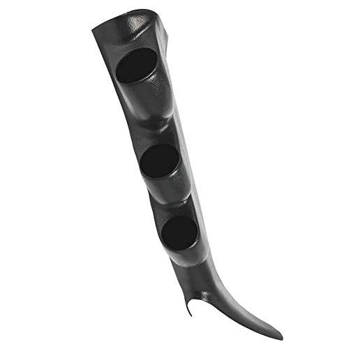 GLOWSHIFT بود قياس ثلاثي من غلو شيفت بلون رمادي متوافق مع شيفروليه شيفي سيلفرادو 1500 2500HD 3500HD دوراماكس 2000-2006 - متطابق مع لون المصنع - بلاستيك ABS - يركب (3) عدادات 2-1/16" (52mm) - Image 5