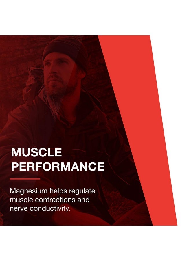 Protocol For Life Balance - Protocol Magnesium Citrate 400Mg Mood Support Heart Health Brain Support Supplement 100 Tabs - Image 1