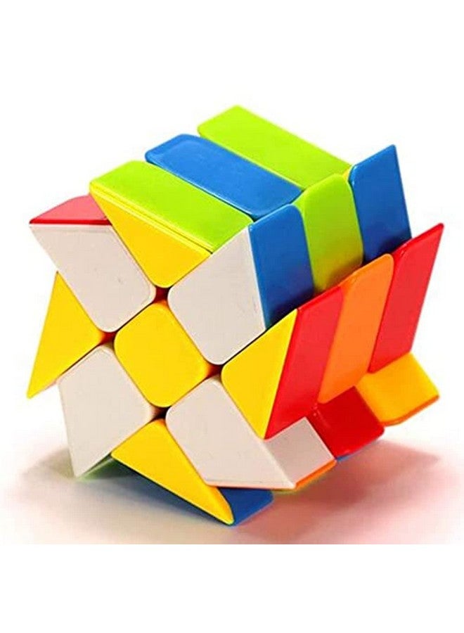 Kiditos MoYu MFJS Meilong Fisher Cube Stickerless High Speed MoFang JiaoShi Magic Cube Puzzle - Image 1