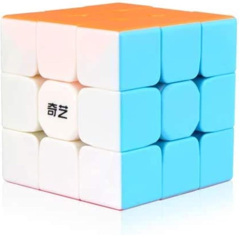 YCBABY Qiyi Warrior W Speed Cube 3x3 - Stickerless Magic Puzzle Toy (56mm) - Image 1