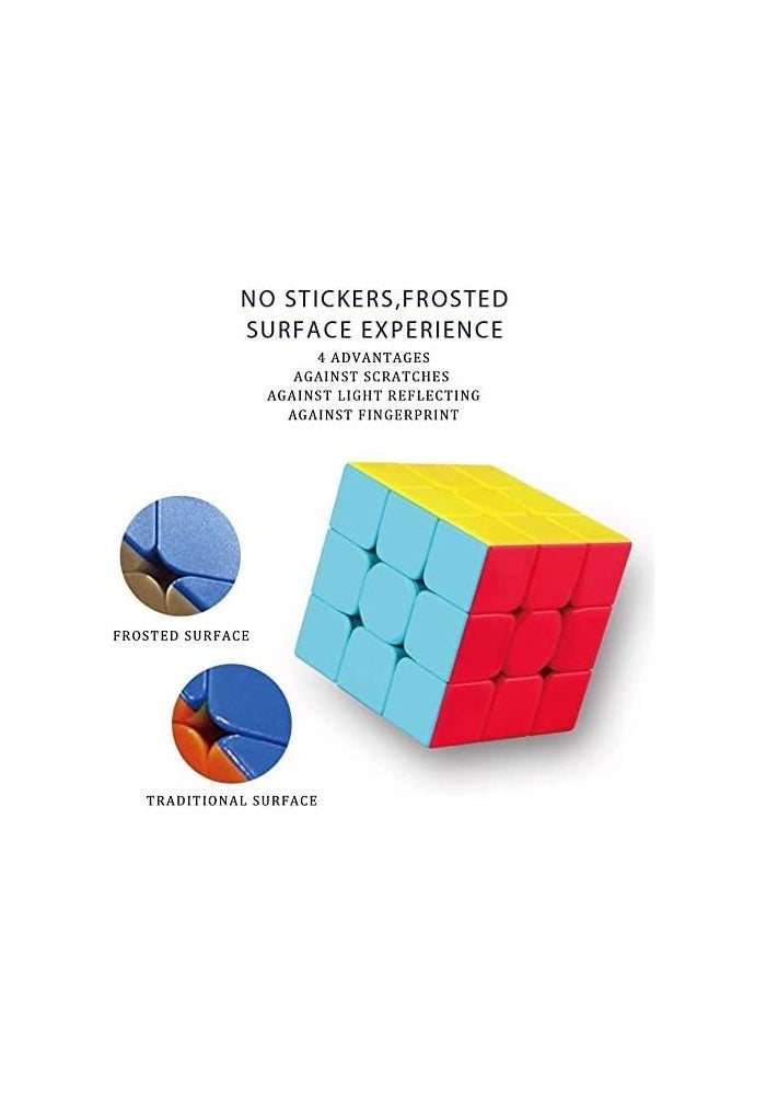 YCBABY Qiyi Warrior W Speed Cube 3x3 - Stickerless Magic Puzzle Toy (56mm) - Image 2