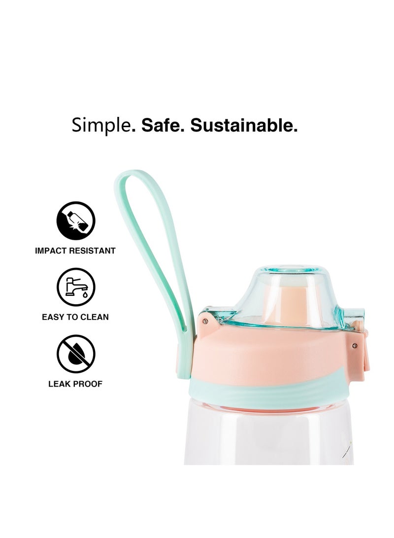 Fissman Water Bottle 500ml For Kids BPA Free Non-Toxic - Image 2