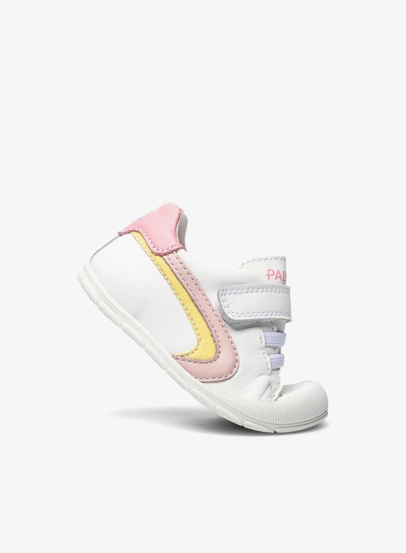 Pablosky Leather Ankle Sneakers With Hook & Loop Closure - Image 5