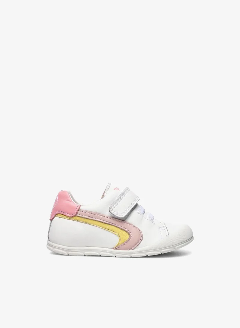 Pablosky Leather Ankle Sneakers With Hook & Loop Closure