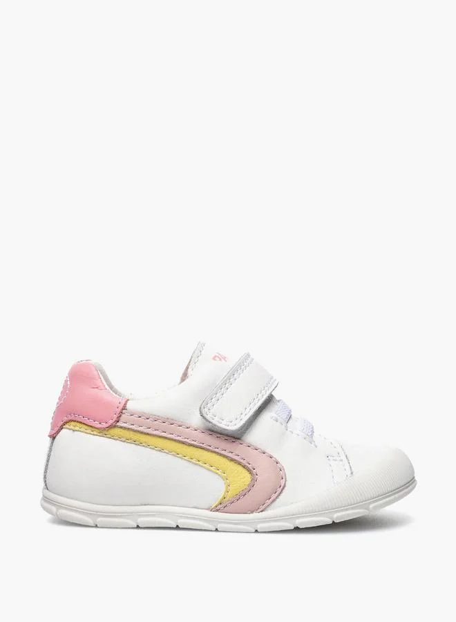 Pablosky Leather Ankle Sneakers With Hook & Loop Closure