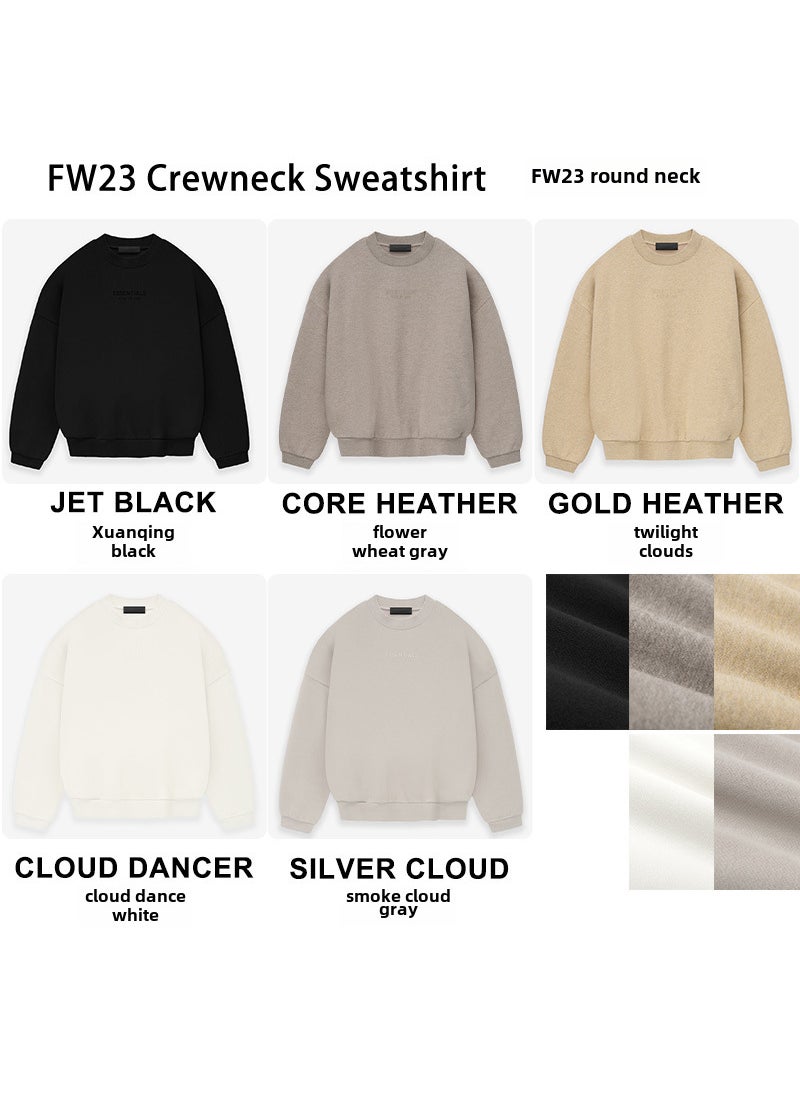 Generic - 23FW Cloud Series Crewneck Printed FOG Essential Sweatshirt Twilight Cloud Gold - Image 1