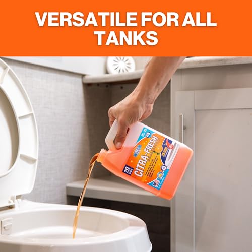 Walex Citra-Fresh Liquid Holding Tank Treatment for RV, Camper & Marine - Black Water Tank Deodorizer for Rapid Breakdown of Waste & Toilet Paper, Biocide-Free, Septic Tank Safe, 32oz - Image 4