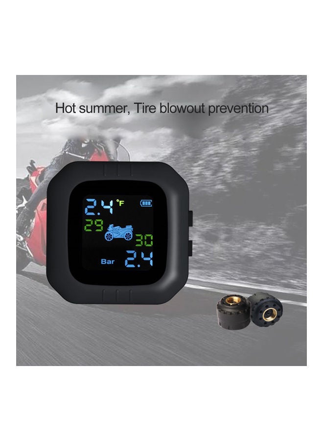 NIBEMINENT Waterproof Motorcycle Tire Pressure Monitoring System With External Sensors  - Image 5
