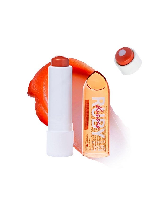 Ruby Kisses Balm Up Tinted Lip Balm Nongreasy Hydrating Formula Nourishing Coconut Core & Vitamin E Infused Lip Care With Natural Shine Lightweight Sheer Color (Tangerine) - Image 1