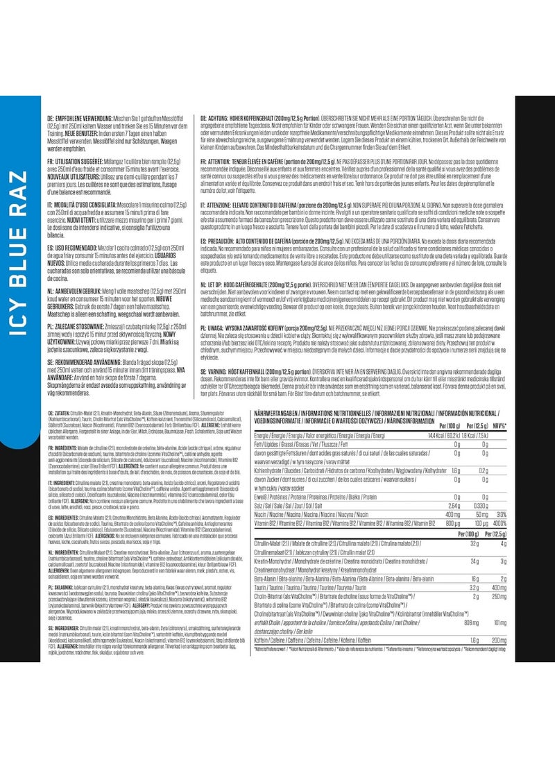 Applied Nutrition ABE Pre-Workout Supplement 30 Servings Icy Blue Raz - Image 3