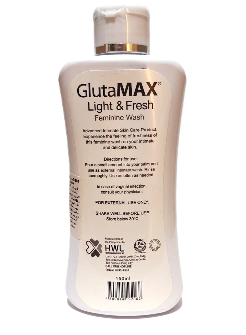 GlutaMAX Light & Tight Feminine Wash 150ml - Image 2