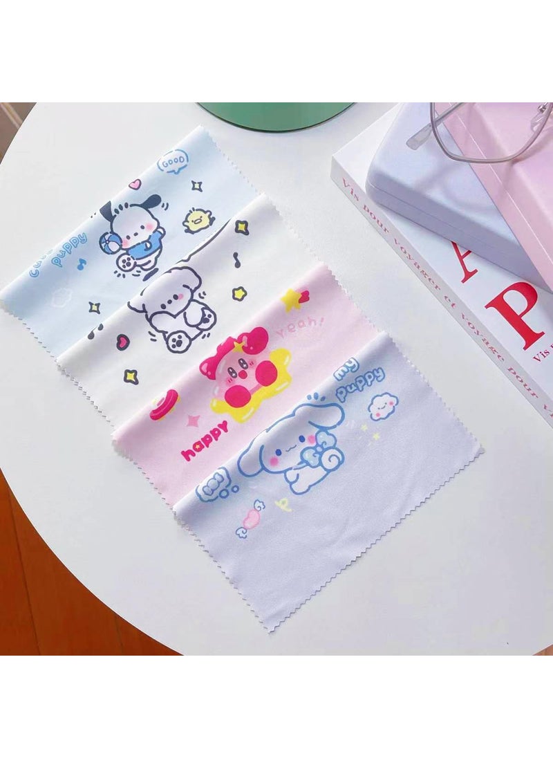 LifHap Eyeglass Cleaning Cloths for Glasses Cute Pet Design Microfiber Cleaning Cloth8 Pcs Soft Glasses Lenses Cleaner Wipes for Eyeglasses Sunglasses Computer Screens Camera and More689 x 57  - Image 2