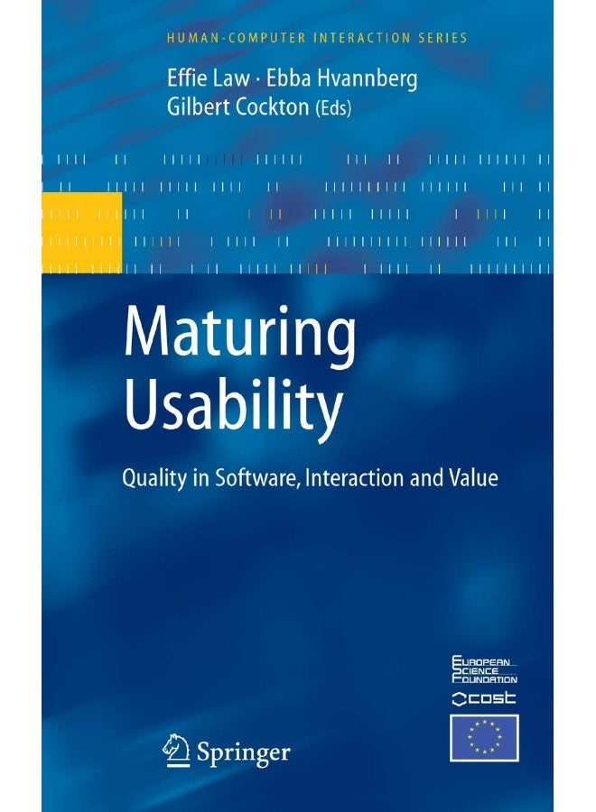 Maturing Usability: Quality in Software, Interaction and Value