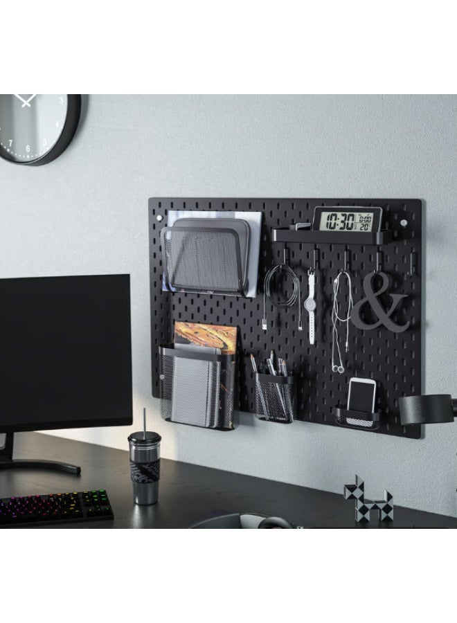 Black Wall Hook – Heavy-Duty Metal Hook for Hanging Coats, Bags, Towels, and Accessories – Durable, Space-Saving Organizer for Home, Office, or Garage - Image 4