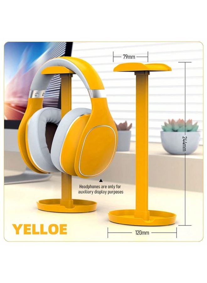 Pink Headphone Stand With Detachable Phone Bracket Multifunctional Headset Display Holder Durable Portable - Image 2