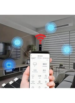 TV Air Conditioner Portable Universal Ir Remote Control Infrared Wireless Remote Control Smart Mobile Remote Control (Type C)