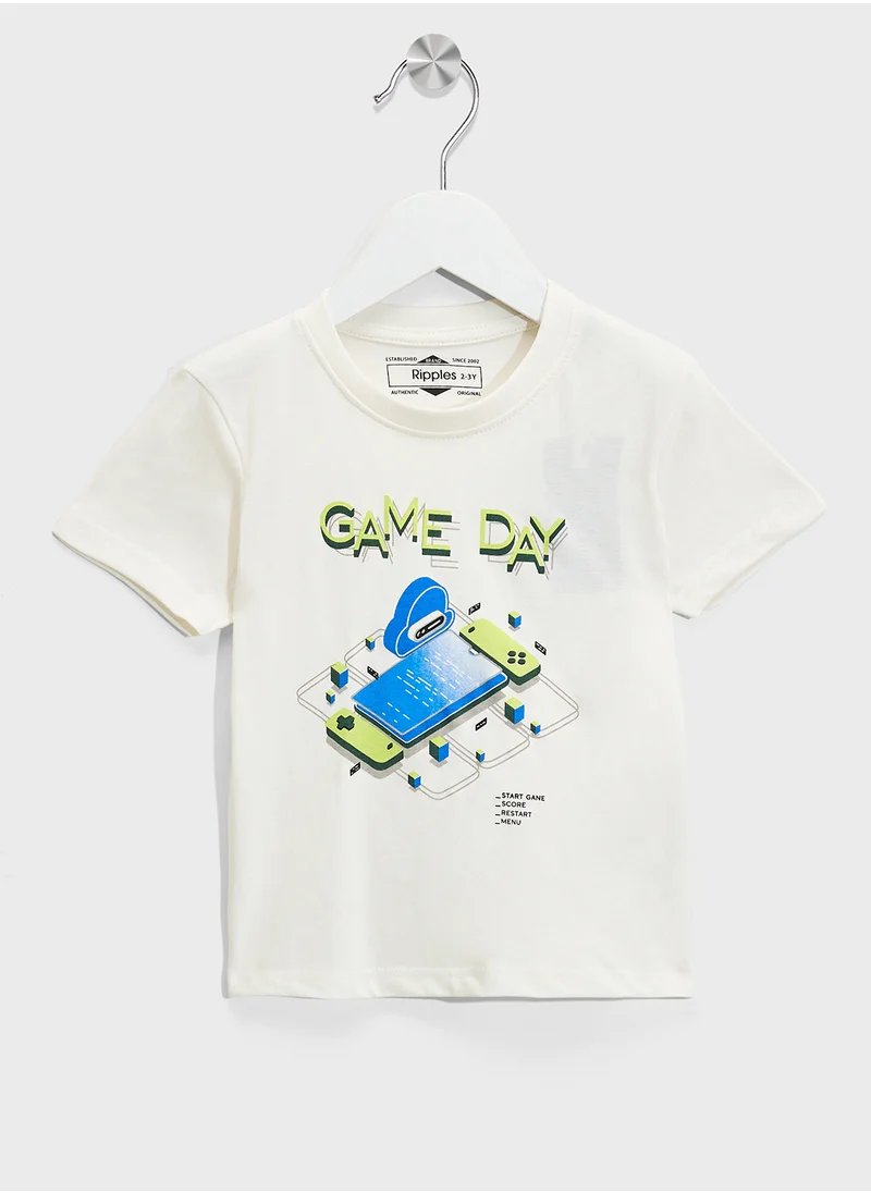 ريبلز مع نمشي Boys Regular T-shirt
