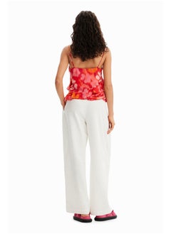 DESIGUAL Pantalon wide leg pinces  - Image 4