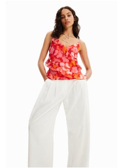 DESIGUAL Pantalon wide leg pinces  - Image 3
