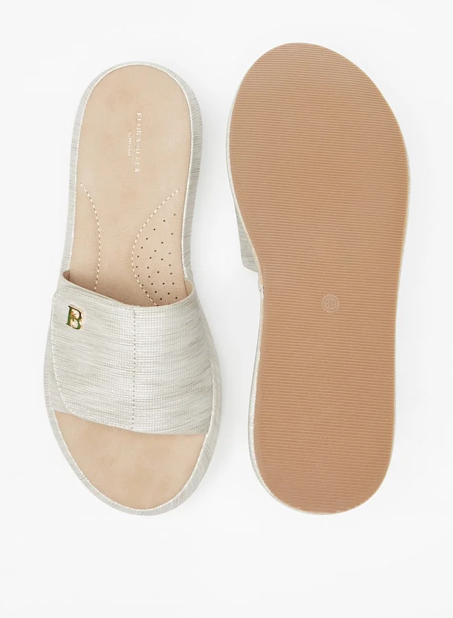 فلورا بيلا من شو إكسبرس Women's Textured Slides Ramadan Collection